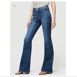 Frame denim high rise flare jeans